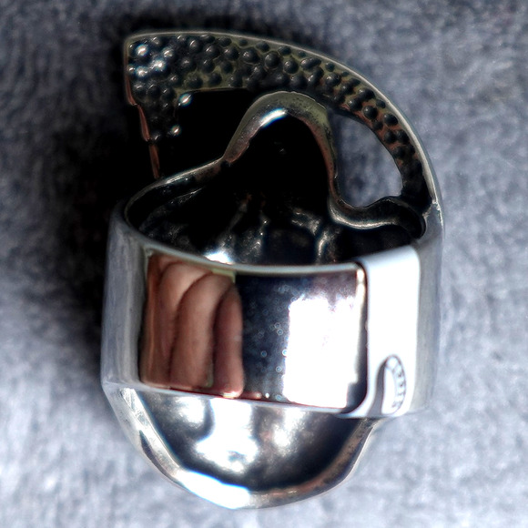 Stainless Steel Grim Reaper Ring Size 11 RSRN-659 - Picture 6 of 6